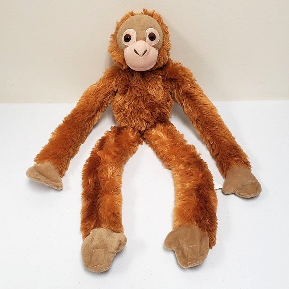 Wild Republic Orangutan Long Arms Legs Stuffed Animal Plush - Picture 1 of 9